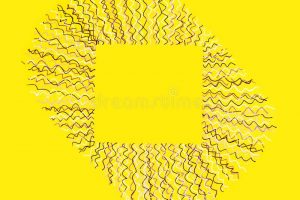 square-frame-squiggles-blank-center-hand-drawn-empty-bright-yellow-paper-189160327